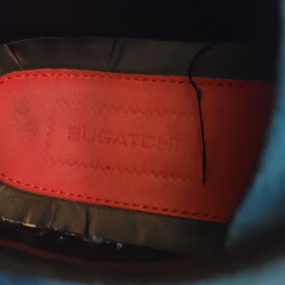 Men's Size 9 Bugatchi Blue Suede‎ Shoes - Picture 3 of 7